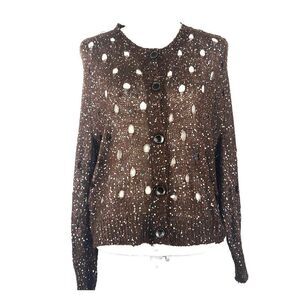 Ceres woman’s sequenced button up overlay